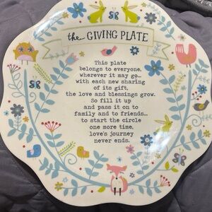 Natural Life- The Giving Plate